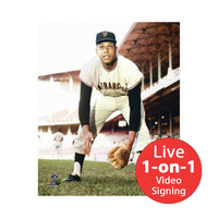 Orlando Cepeda LIVE Video Signing 8"x10" Giants Photo
